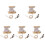 5 Hond Rugzakriem I-Vormig Nylon 2