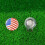 2 Stuks Golfbal Markeerder Amerikaanse 7