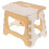 Travel Stool Plastic Beige Draagbaar Voor Gehele 1 Set 9