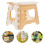 Travel Stool Plastic Beige Draagbaar Voor Gehele 1 Set 4