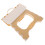 Travel Stool Plastic Beige Draagbaar Voor Gehele 1 Set 11
