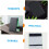 Portable Golf Score Notebook Flip Open Design Compact Size Lightweight Construction For Recording Golf Scorekeeping 5