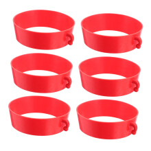 Traffic Cone Connectors 6-Piece Multi-Functional Cone Chain Connectors For Safety Barriers Easy Install