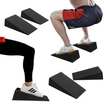 Squat Wedge Block Calf Stretcher Slant Board Multi Functional Fitness Stretching Incline Wedge Home Gym Set 1 2 3 4