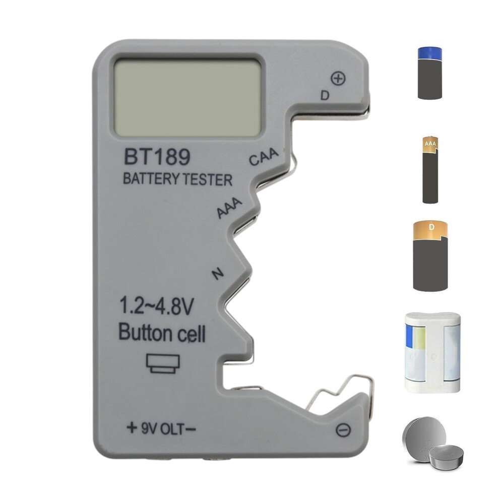 Battery Voltage Tester High-Precision Portable Analyzer With Led Display For Printer Batteries Rc Solar 9084446388084