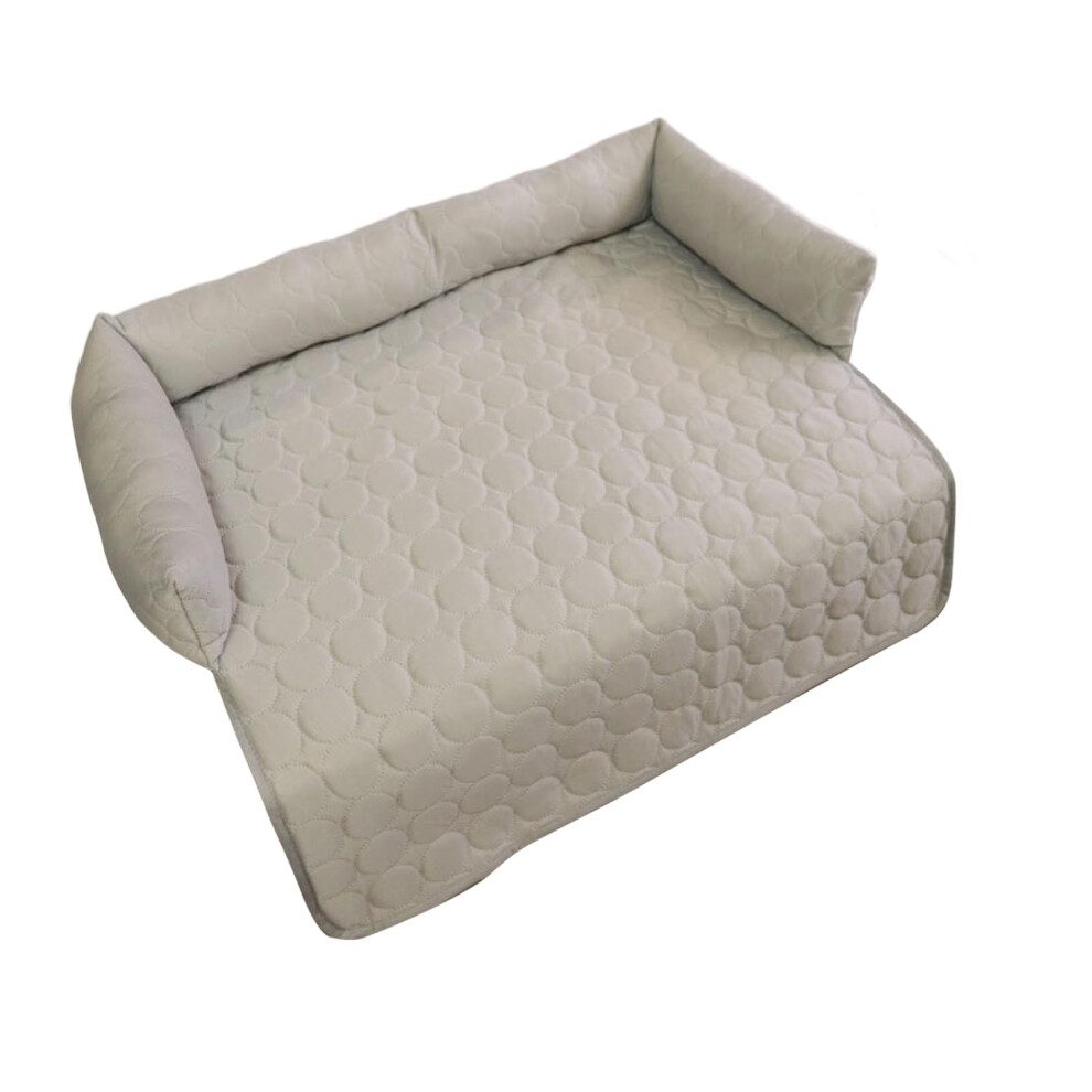 Refreshing Kennel for Dogs 90 X 90 Cm Washable Puppies And Elderly Dogs Indoor Outdoor Use Grey-image-OPC-PM68VPQ-NEW