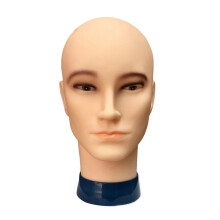 Male Bald Mannequin Head Makeup Training Head Easy To Use For Wigs Making And Display Hats And Glasses HN Model