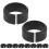 Masteelf 10 Kupfer Pex Crimp Ring Radkeil Zurrgurt Set Schwarz 10