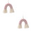 2 Gewebtes Anhänger Hängendes Ornament Wohnaccessoire 7
