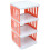 4Layer Practical Plastic Shoe Storage Rack for Hall and Balcony 10