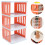 4Layer Practical Plastic Shoe Storage Rack for Hall and Balcony 3