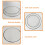 1Set Aluminium Legering Trommelvel Voor Beginners Trommelaccessoire 11