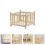 1 St Mini Kinderbed Pop Met Cartoon Ontwerp 3