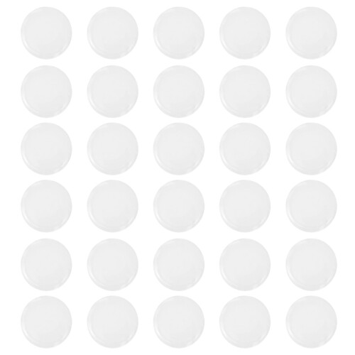 30 Transparant Rond Epoxy Gel Stickers Plakpluk