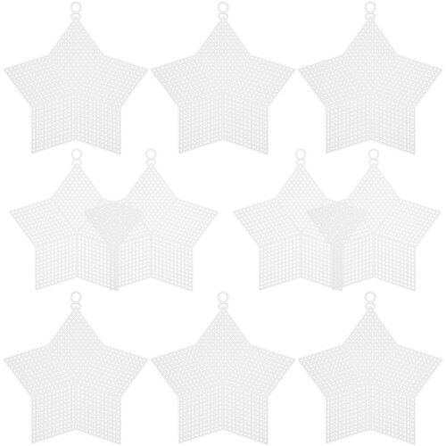 10 Stuks Rasterblad Canvas Mesh Voor Plastic Kantoor