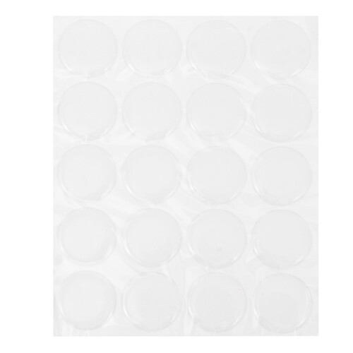 30 Transparant Rond Epoxy Gel Stickers Plakpluk 2