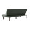 Living And Home Tufted Towelling Convertible Sofa Bed, Grey 5