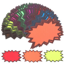 160 Explosieve Sticker Prijsaangifte 12,80X7,62X0,10Cm