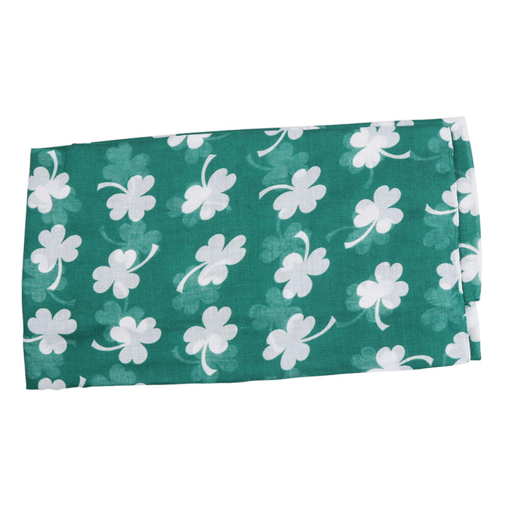 Fashion Sjaal Met Drieklaverprint 1 70,9X35,4 Inch-image