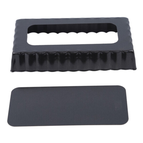 Moule À Pain Rectangle Noir En Aluminium