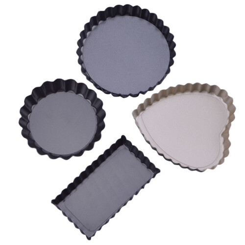 Moule À Pain Rectangle Noir En Aluminium 1