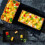 Moule À Pain Rectangle Noir En Aluminium 6