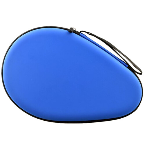 Pingpong Paddles Storage Case Protective Table Tennis Paddle Bag With Zipper Closure Blue
