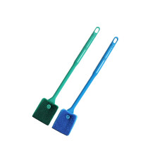 Long Handle Fish Tank Brush Glass Cleaner Algae Remover 2-Pack Non-Slip Grip Random Color Aquarium Accessories