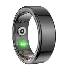 Smart Ring Camera Remote Control, 5.1, Body Temperature Sensor, Pedometer, Sleep Monitor, E-Book Page Turning, Women Size 8