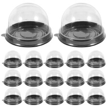 50Stück Mondkuchen Boxen Cupcake Behälter Mini Muffin