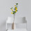 2Pcs Artificial Lemon Branch Vase Pick Yellow Plastic Decor Ornament 7