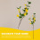 2Pcs Artificial Lemon Branch Vase Pick Yellow Plastic Decor Ornament 8