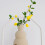 2Pcs Artificial Lemon Branch Vase Pick Yellow Plastic Decor Ornament 10