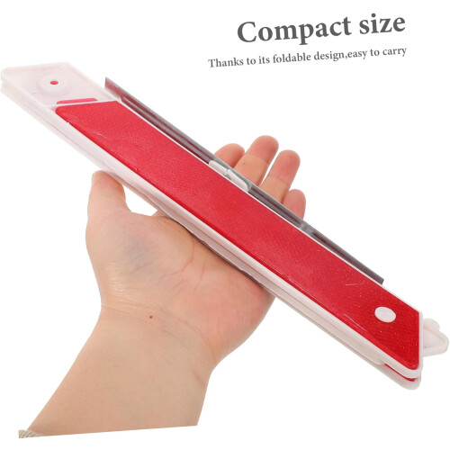 Warning Triangle Stand Plastic Reflective Safety Triangles For Cars, Emergency Roadside Triangles 2