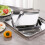 Bratblech Reispapier Rolle Platte Flachservierplatte 4