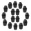 50 Stuks Autodeur Schokdemper Rubber Plug Voor Boot Mokka 1