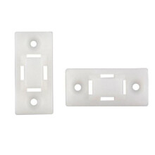 5Pièces Fixations Anti-Chute Blanches Pour Avec Sangles Nylon