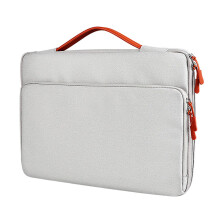 Laptop Bag 16-Inch Shoulder Briefcase, Water-Repellent, Fits 16-Inch Laptops, Gray