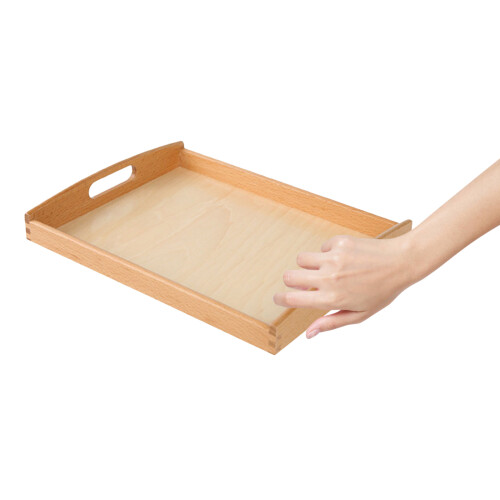Guangmc Kinder Servierblad Met Handvat Speelgoed Organizer 2