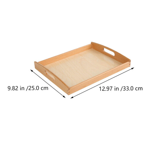 Guangmc Kinder Servierblad Met Handvat Speelgoed Organizer 1