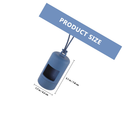 Wastezakhouder Donkerblauw PP 1 1