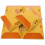 6 Gele Reflecterende Wegmarkeringen 9,50x9,50x1,50 Cm 1