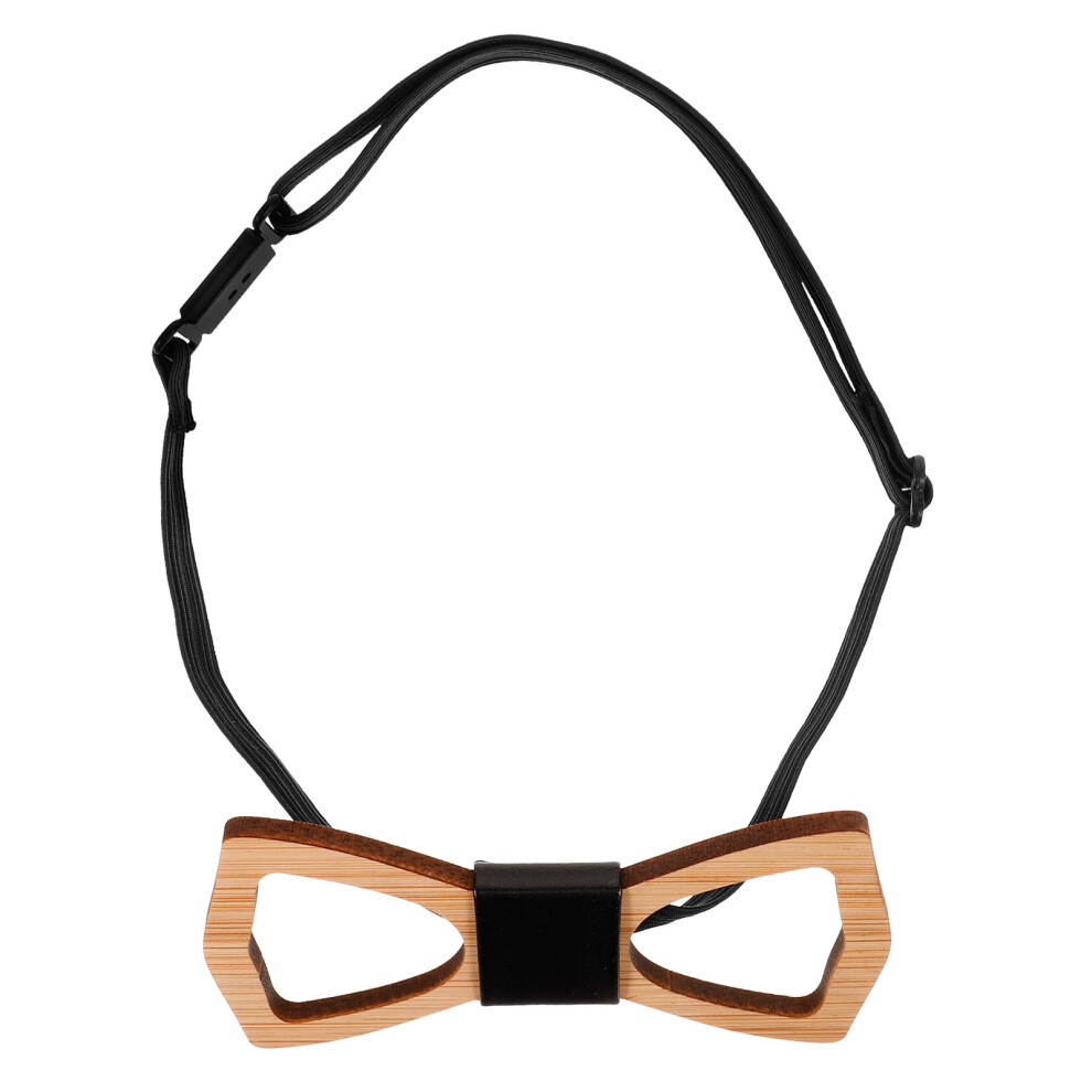 Mlins Stropdas Satijn Zwart Haar Kraag Speld-image