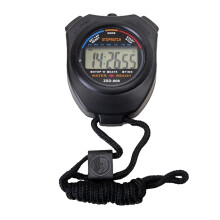 Sport Stopwatch Timer Voor En Vrouwen Zwart 1 Set