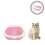 1 Set Kattebak Kitten Clean Toilet ABS Roze 11