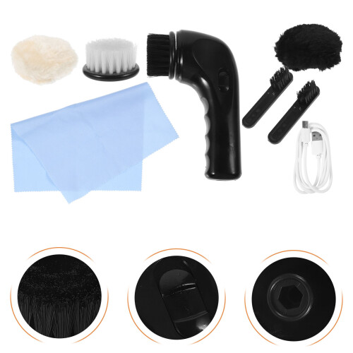 Shoe Brushes 1 Set Gekleurde Draagbaar 2