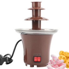 3-Tier Home Chocolate Fountain 65W Chocolate Melting Pot Lava Machine Chocolate Tower For Party Wedding Buffet Gear