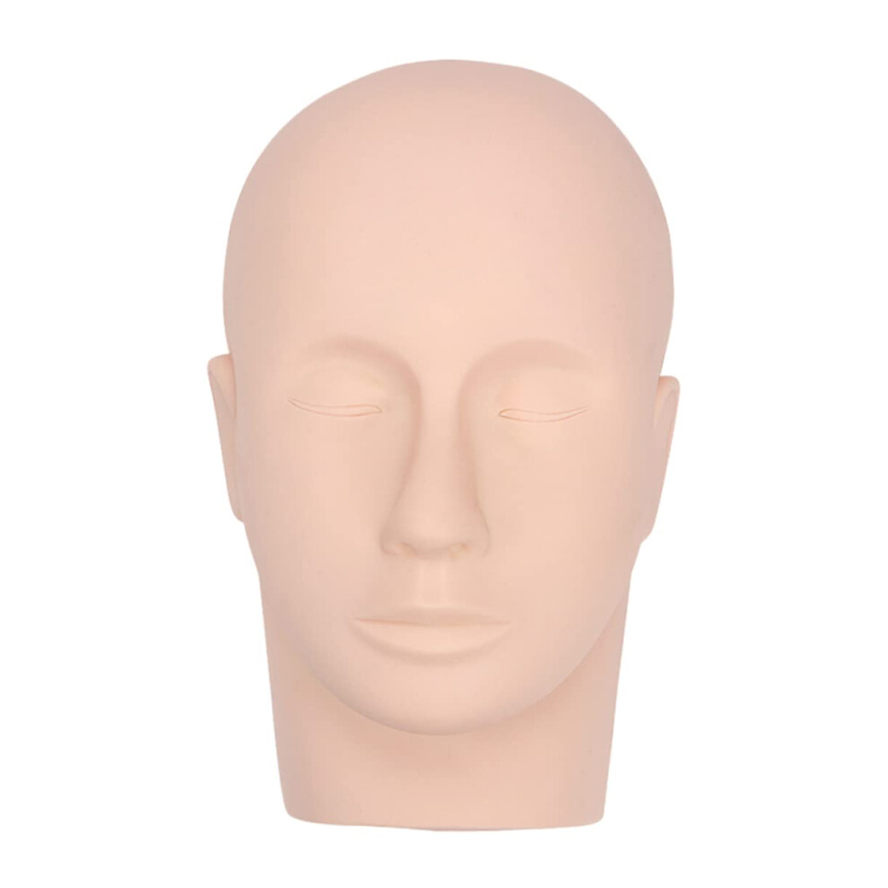 False Eyelash Head Mold Mannequin Head For Lash Practice Professional Cosmetology Makeup Training