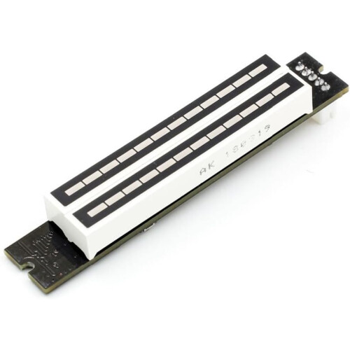 Compact Dual LED Music Level Indicator Module 12-Bit Adjustable Features Model B LED Bar Graph 2