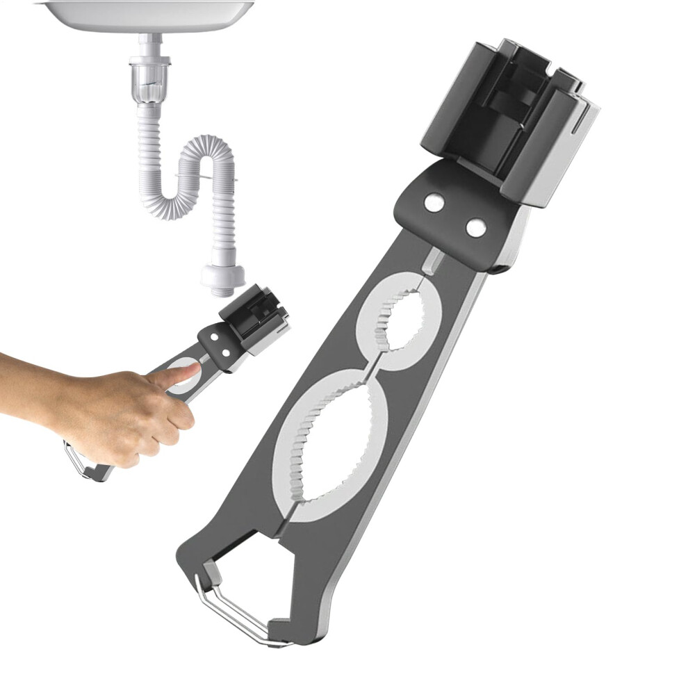 Plumbing Installation Wrench For Sink And Faucet, Heavy-Duty Tool For Hard-To-Reach Fasteners, Nuts And Valves 9393856311675